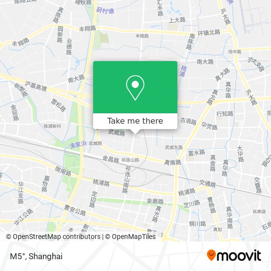 M5° map