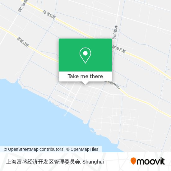 上海富盛经济开发区管理委员会 map