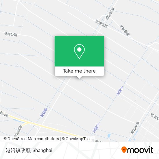 港沿镇政府 map