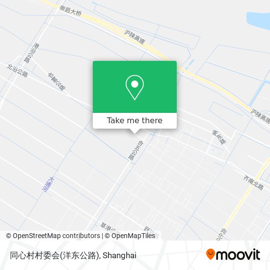 同心村村委会(洋东公路) map