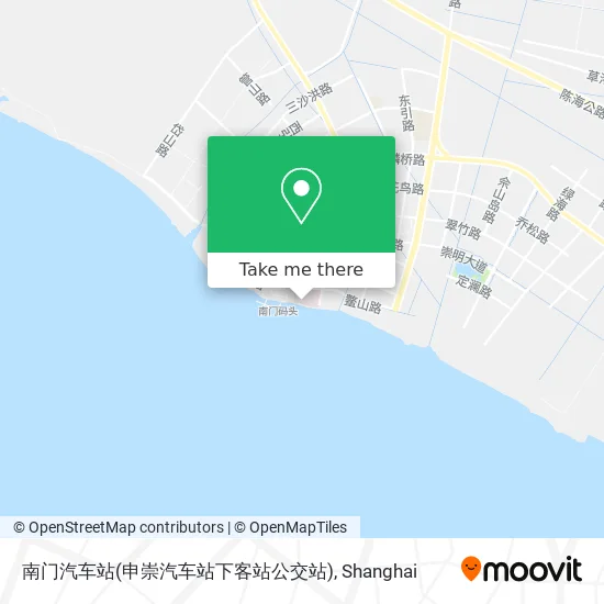 南门汽车站(申崇汽车站下客站公交站) map