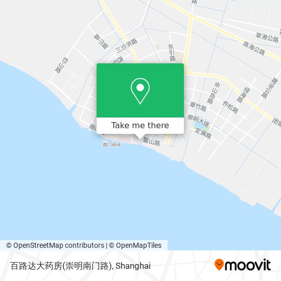 百路达大药房(崇明南门路) map