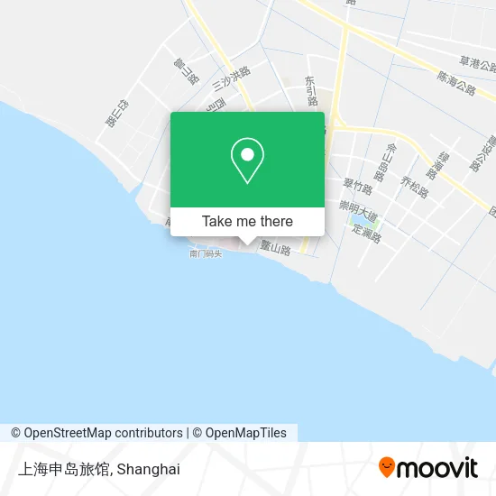 上海申岛旅馆 map
