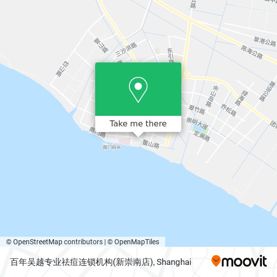 百年吴越专业祛痘连锁机构(新崇南店) map