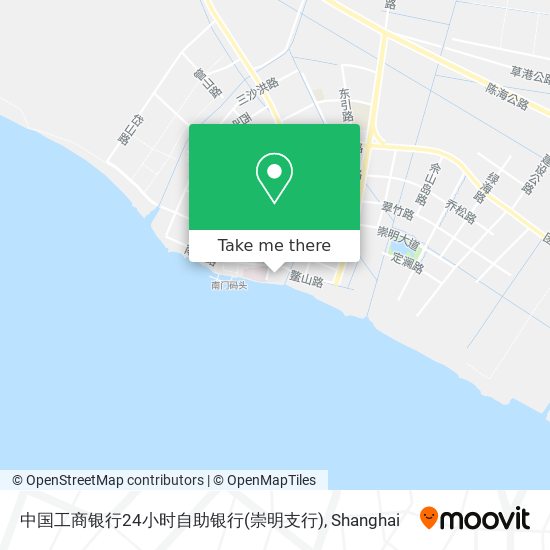 中国工商银行24小时自助银行(崇明支行) map