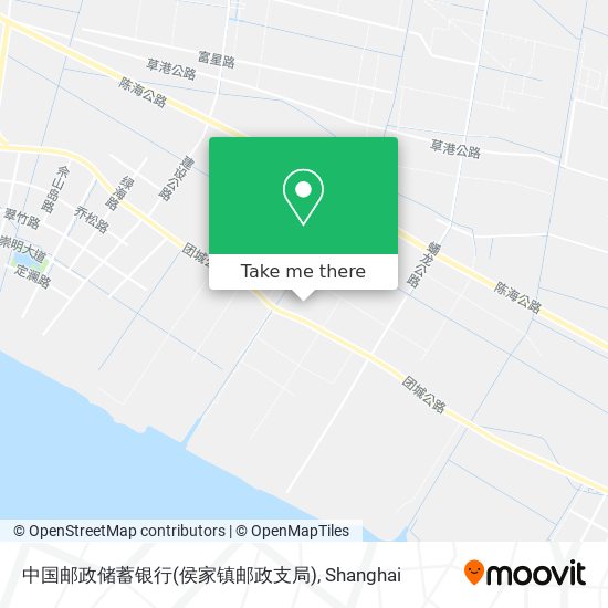 中国邮政储蓄银行(侯家镇邮政支局) map
