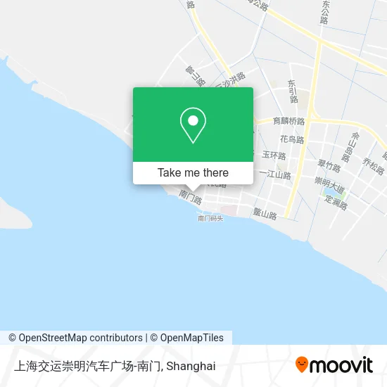 上海交运崇明汽车广场-南门 map