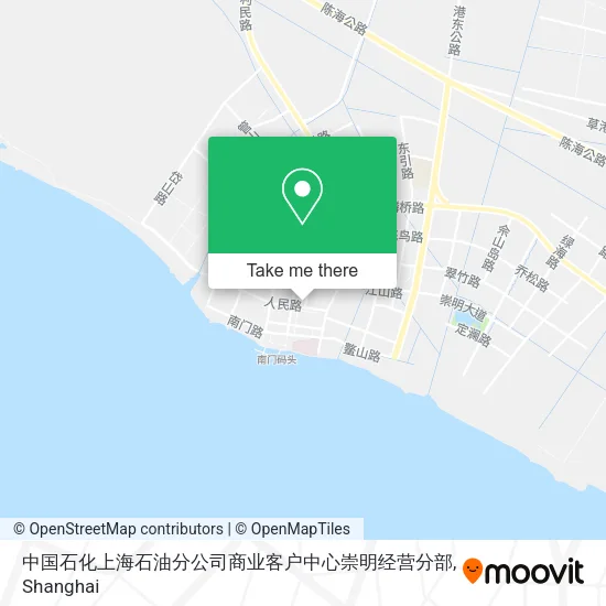 中国石化上海石油分公司商业客户中心崇明经营分部 map