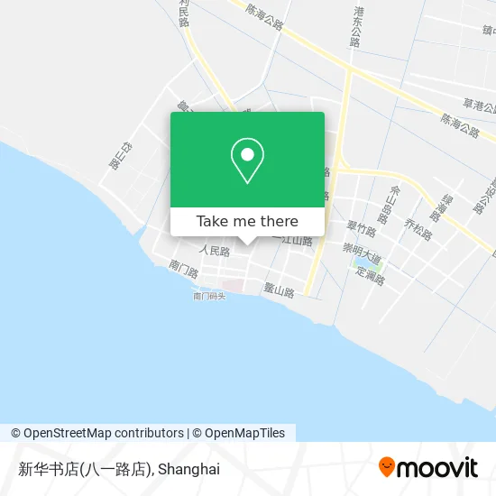 新华书店(八一路店) map