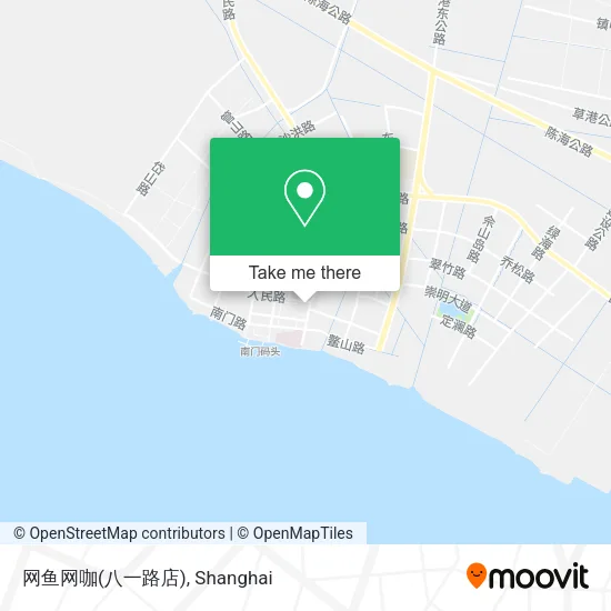 网鱼网咖(八一路店) map