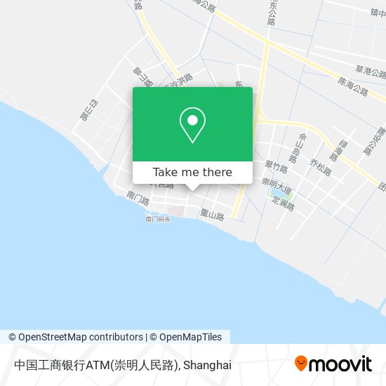 中国工商银行ATM(崇明人民路) map