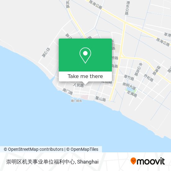 崇明区机关事业单位福利中心 map