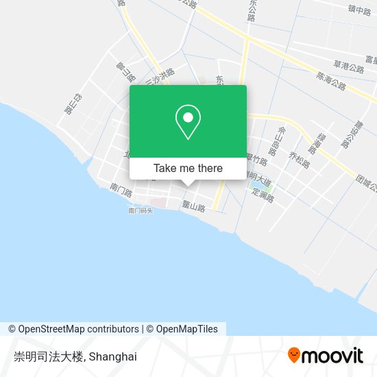 崇明司法大楼 map