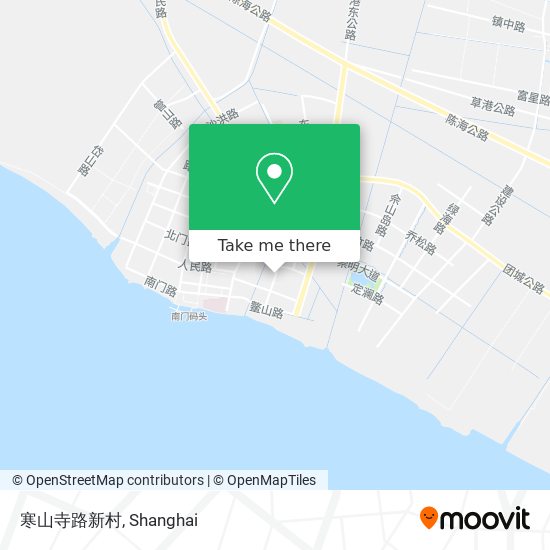 寒山寺路新村 map