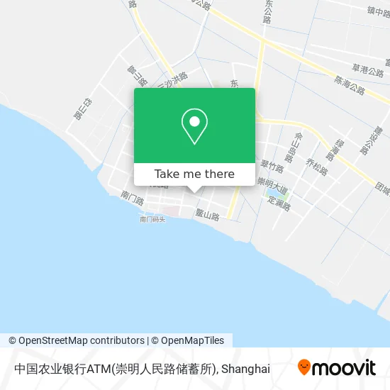 中国农业银行ATM(崇明人民路储蓄所) map