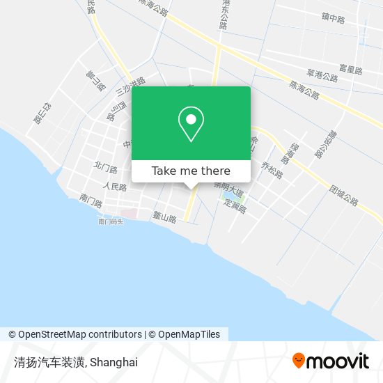 清扬汽车装潢 map