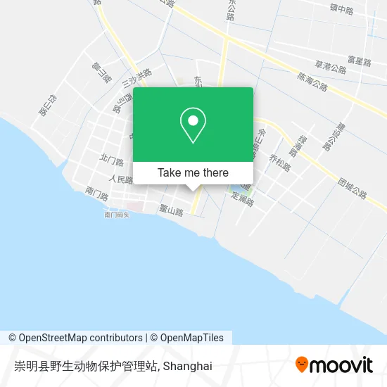 崇明县野生动物保护管理站 map