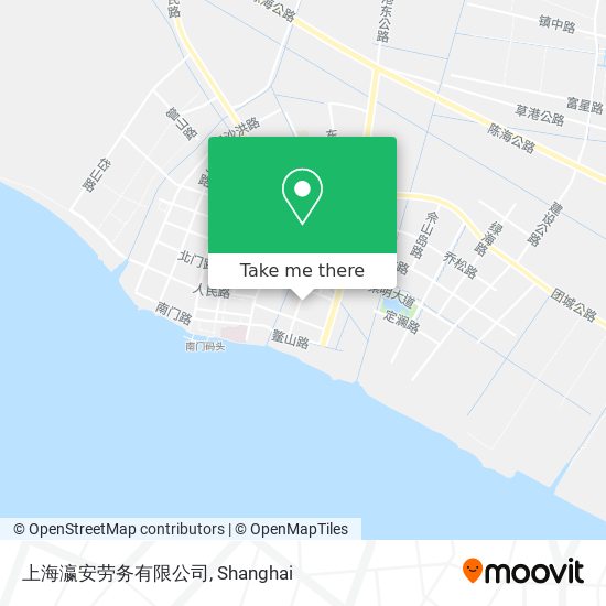上海瀛安劳务有限公司 map