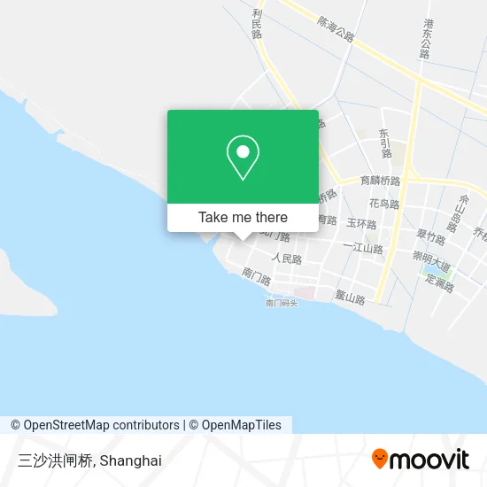 三沙洪闸桥 map