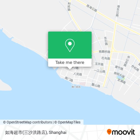 如海超市(三沙洪路店) map