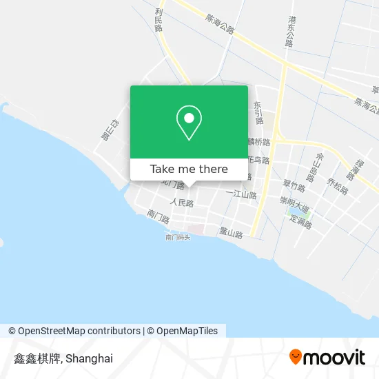 鑫鑫棋牌 map