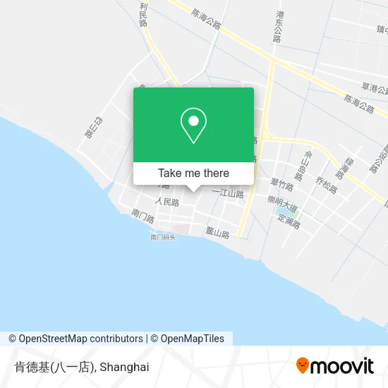肯德基(八一店) map
