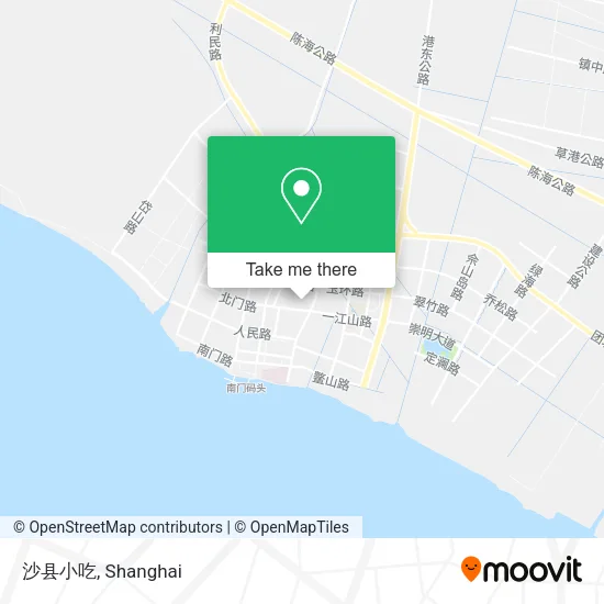 沙县小吃 map