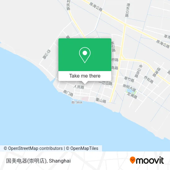 国美电器(崇明店) map