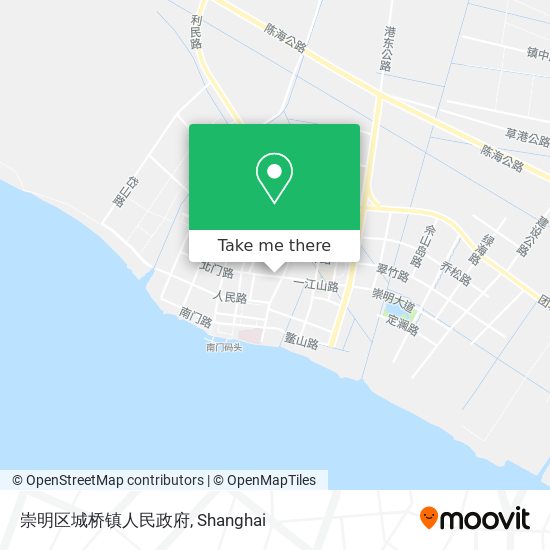 崇明区城桥镇人民政府 map