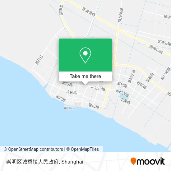 崇明区城桥镇人民政府 map