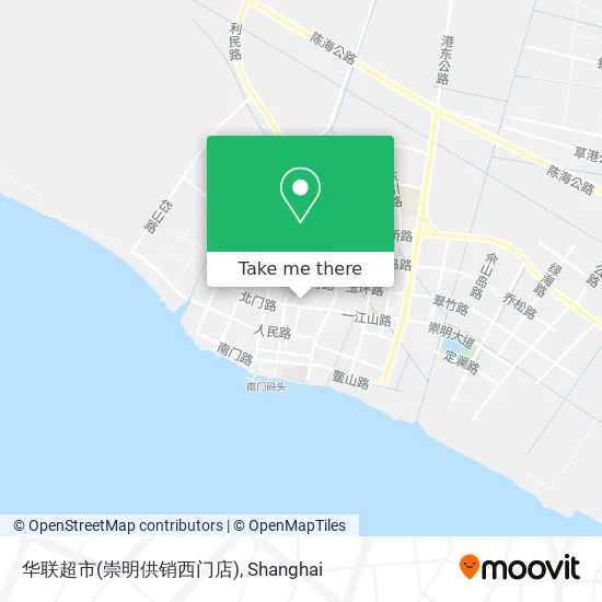 华联超市(崇明供销西门店) map