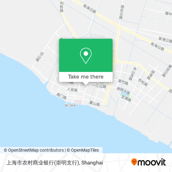 上海市农村商业银行(崇明支行) map