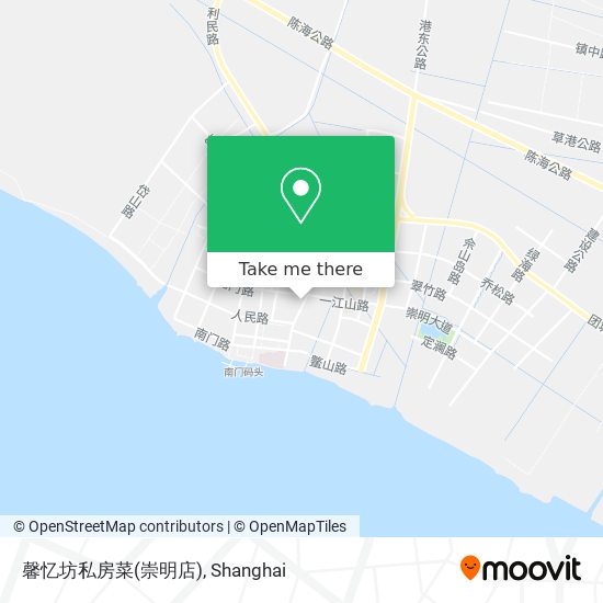 馨忆坊私房菜(崇明店) map