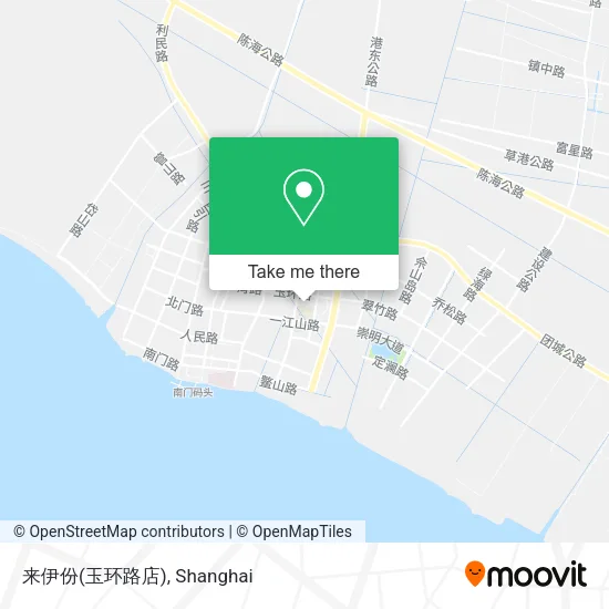 来伊份(玉环路店) map