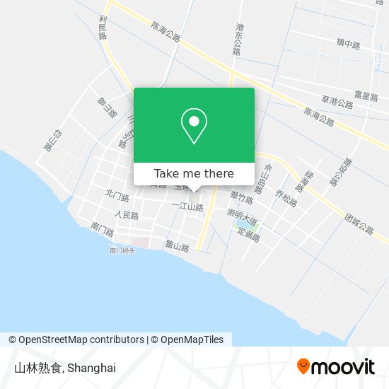 山林熟食 map