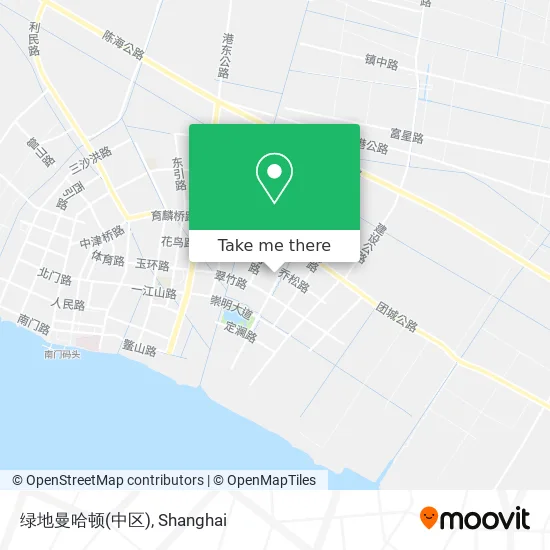绿地曼哈顿(中区) map