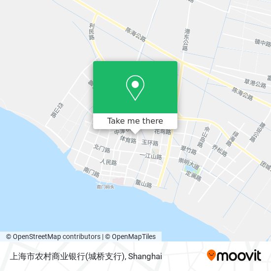 上海市农村商业银行(城桥支行) map
