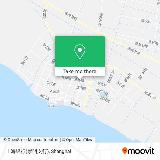 上海银行(崇明支行) map