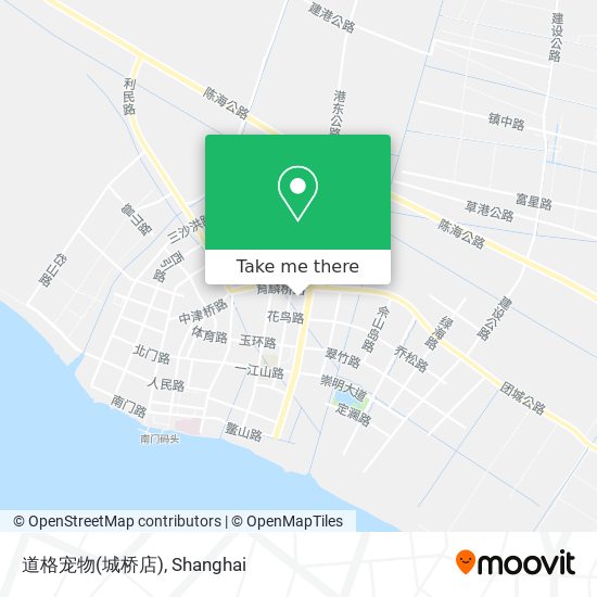 道格宠物(城桥店) map