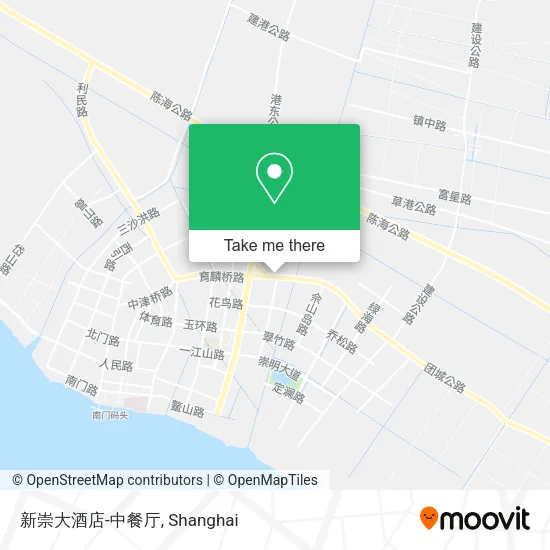新崇大酒店-中餐厅 map