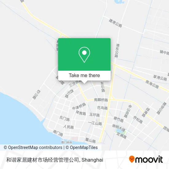 和谐家居建材市场经营管理公司 map