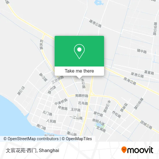文宸花苑-西门 map