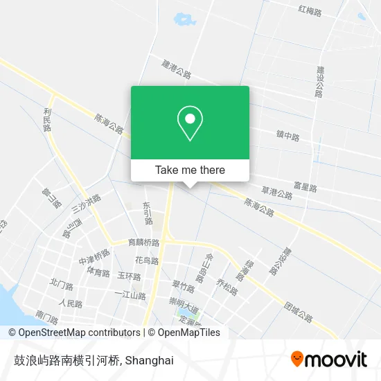 鼓浪屿路南横引河桥 map