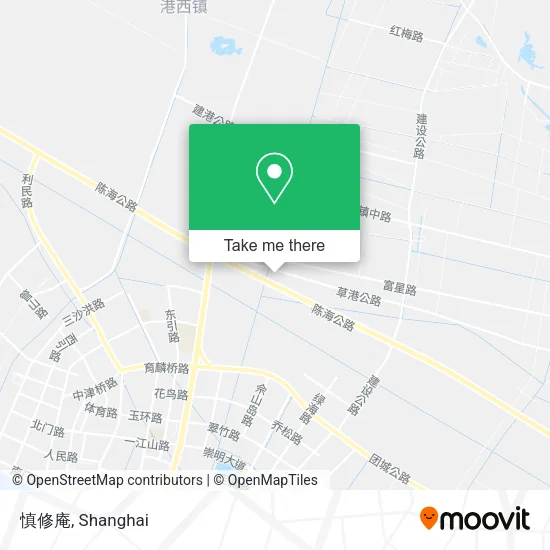慎修庵 map