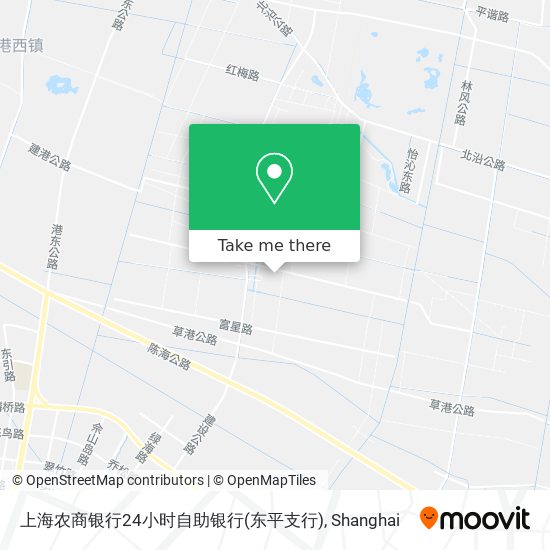上海农商银行24小时自助银行(东平支行) map