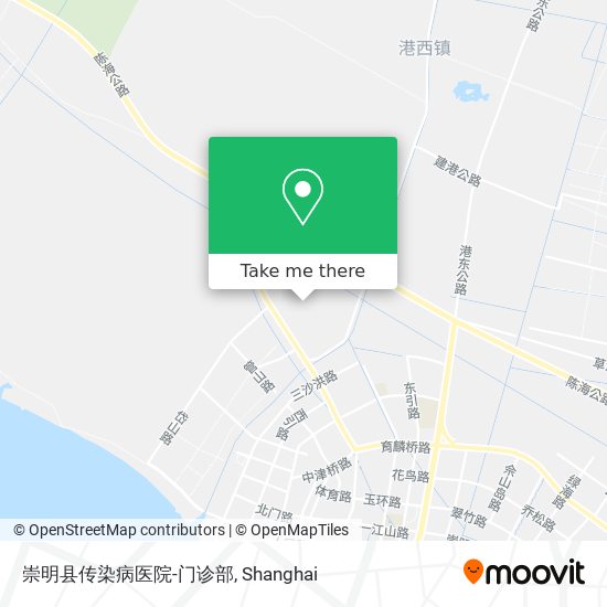 崇明县传染病医院-门诊部 map