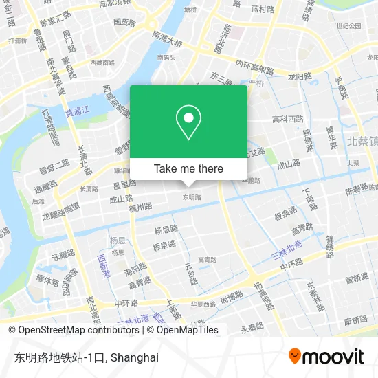 东明路地铁站-1口 map