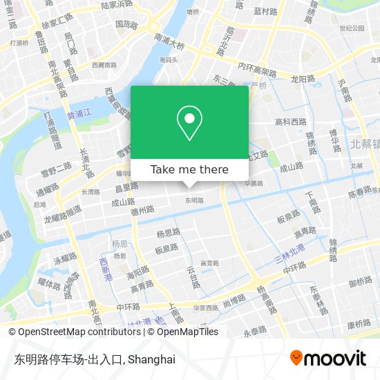 东明路停车场-出入口 map