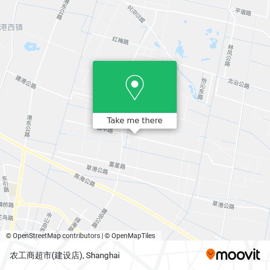 农工商超市(建设店) map