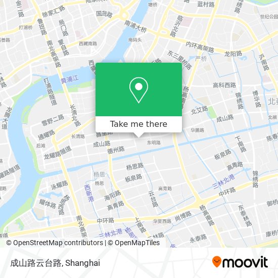 成山路云台路 map